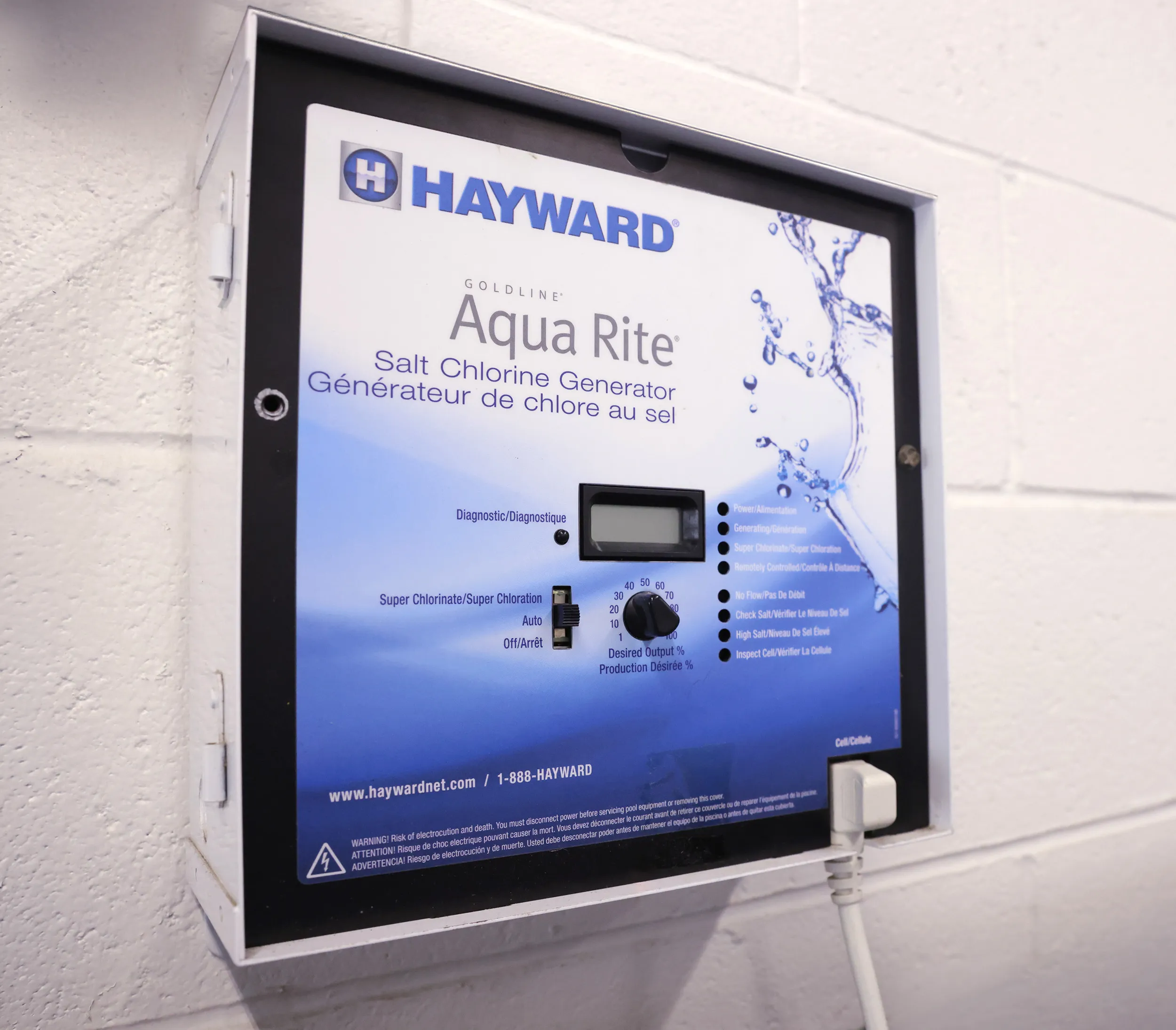 Heavy equipment and automation at the Aquascapes Store
