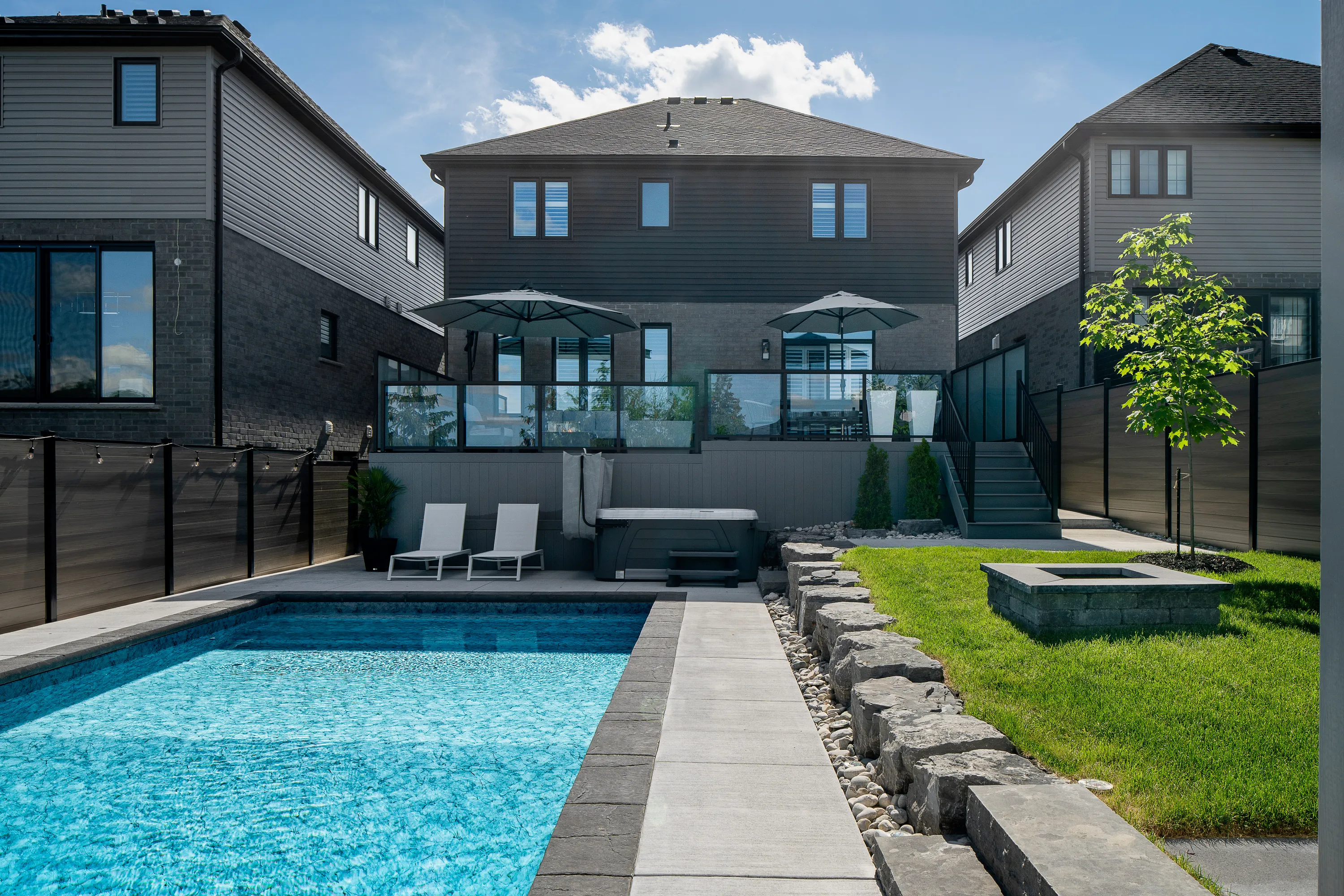 Poolside in Waterloo Region — Aquascapes Recreational Contractors