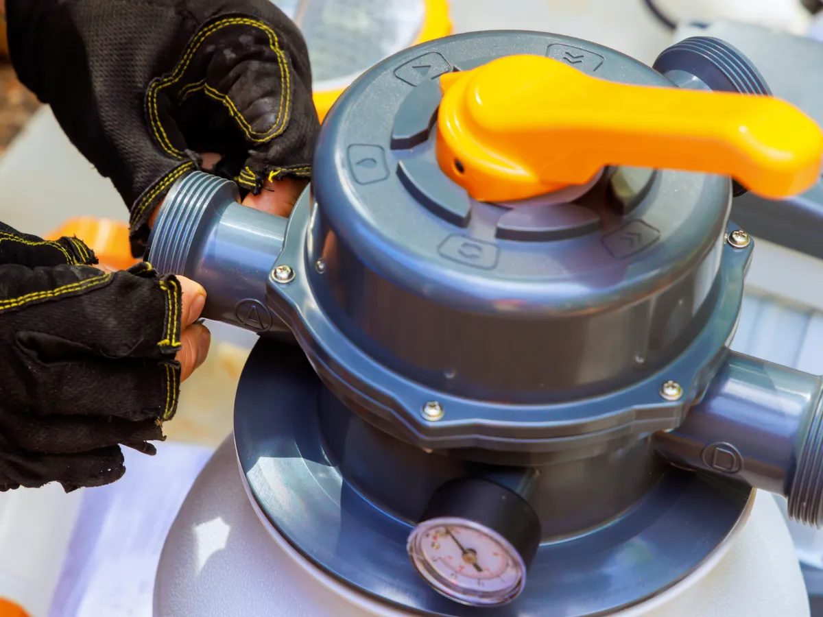 Pool equipment repair — Aquascapes Recreational Contractors, Waterloo Region