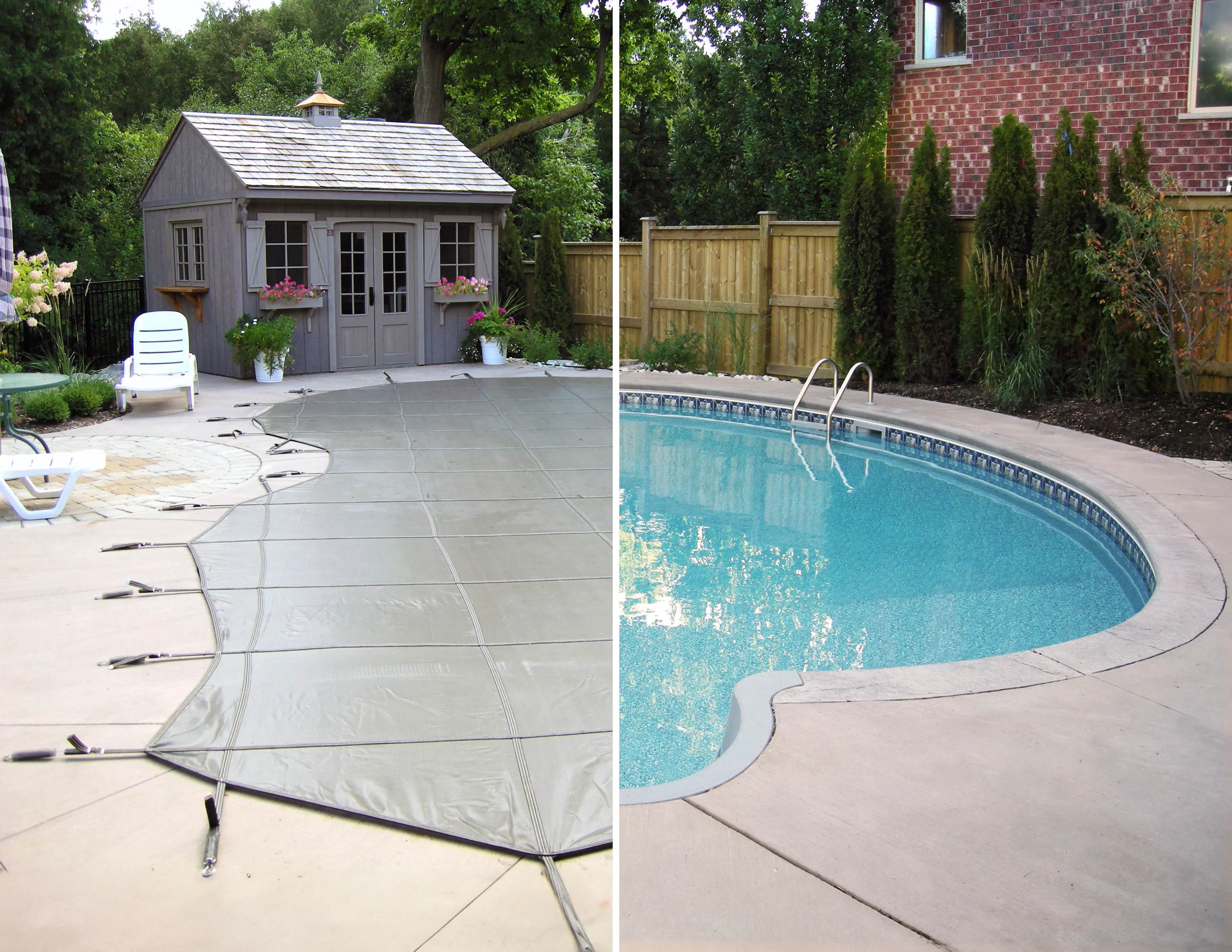 Pool closing service in Waterloo Region — Aquascapes Recreational Contractors