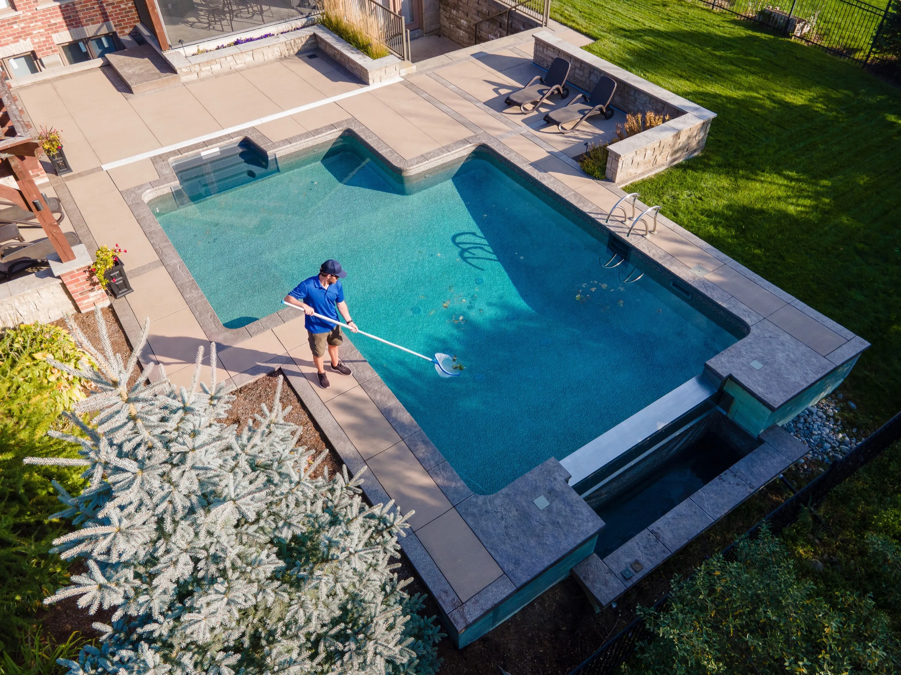 Pool service visit in Waterloo Region — Aquascapes Recreational Contractors