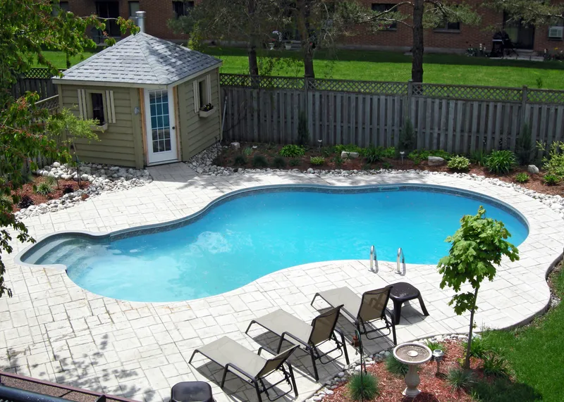 Mountain Lake pool in Waterloo — Aquascapes Waterloo Region